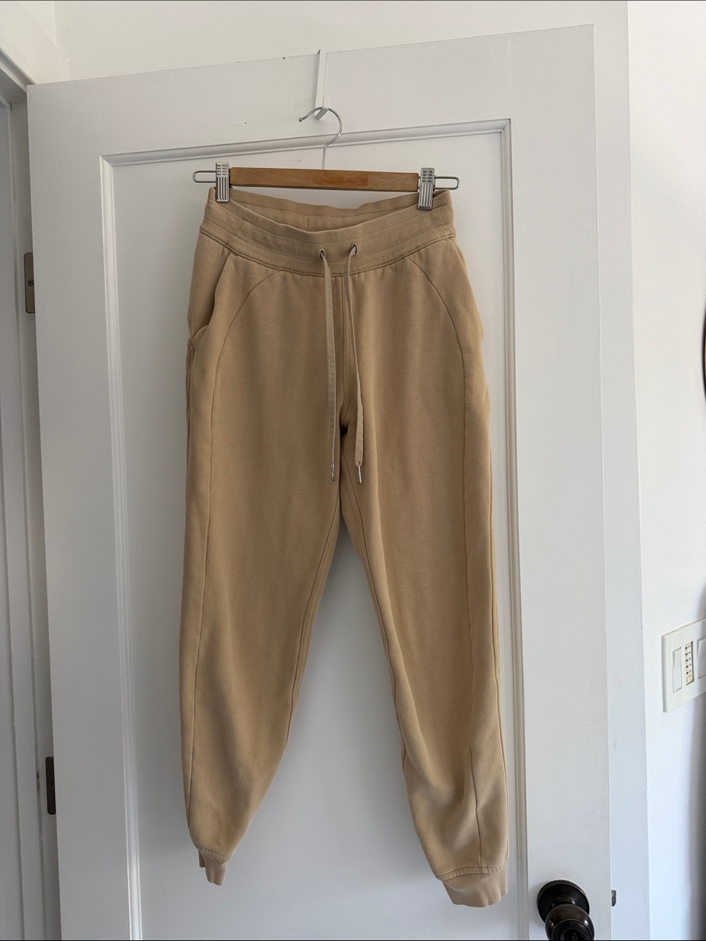 lululemon athletica Tan Pull-On Track Joggers